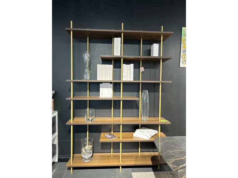 Libreria Nature design in metallo scontata -40%: scopri Random