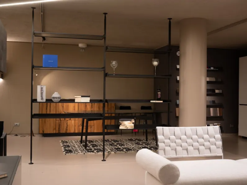 Libreria Rimadesio in vetro a prezzo Outlet: scopri Zenit