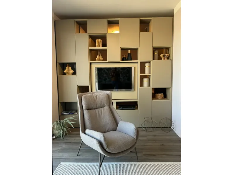 Libreria Modo Sangiacomo in stile design in offerta