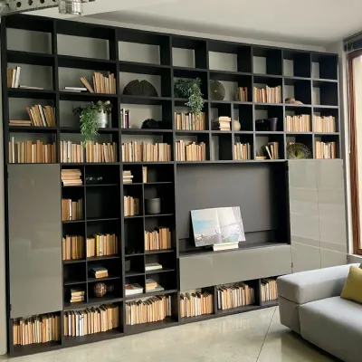 Libreria Selecta  stile moderno di Lema scontata