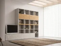Libreria Skt22 Tomasella in stile design a prezzi outlet