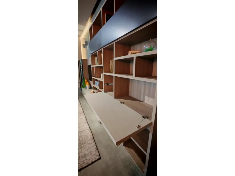 Libreria modello Soggiorno libreria san giacomo di Sangiacomo a prezzo scontato