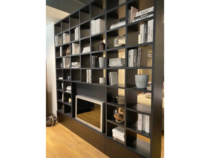 Libreria Spazioteca stile moderna di Pianca scontata del 35%
