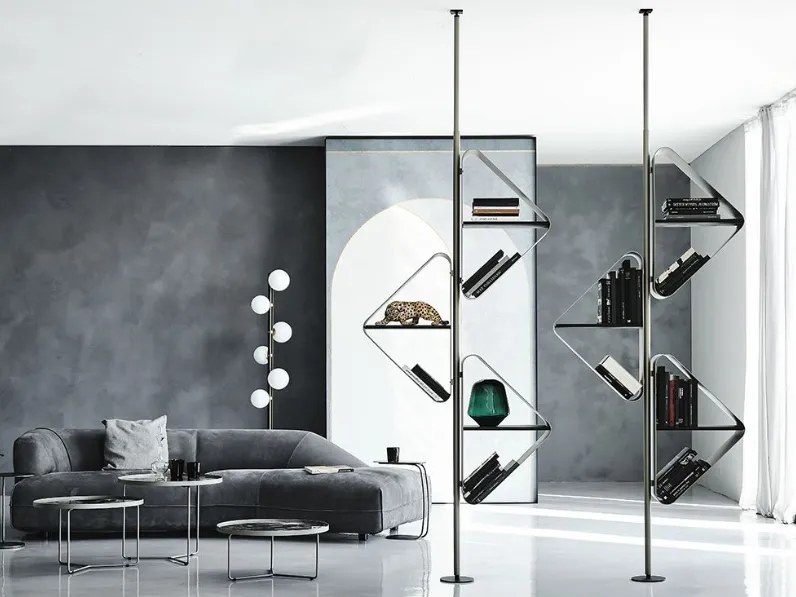 Libreria Cattelan italia in metallo scontata -30%: scopri Spinnaker