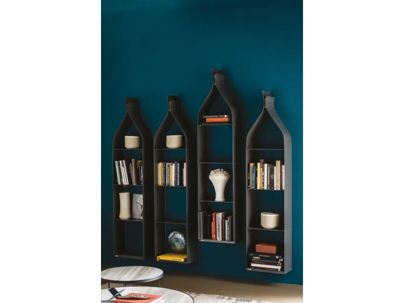 Libreria Swing Cattelan italia in stile design a prezzi outlet