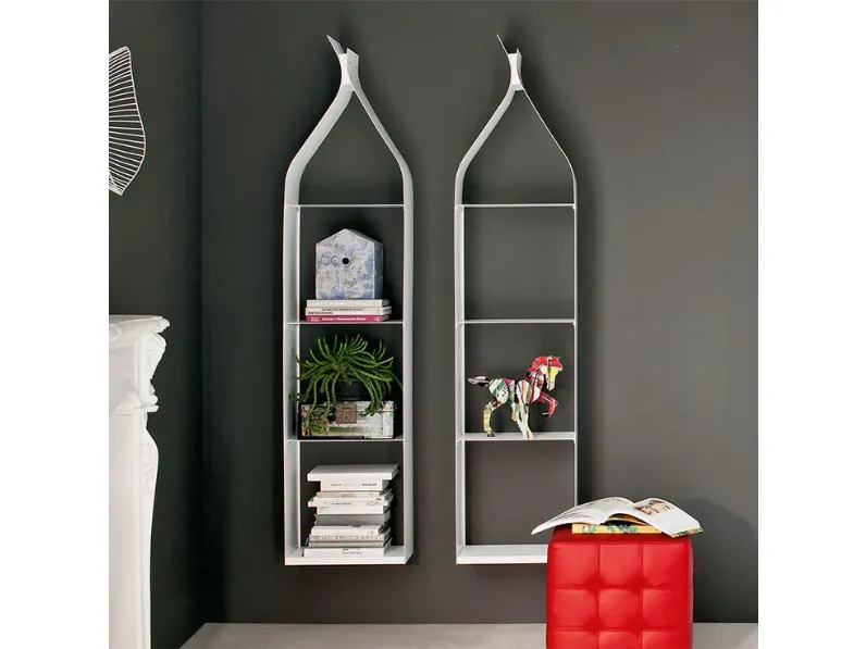 Libreria Swing Cattelan italia in stile design a prezzi outlet
