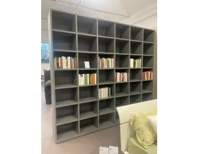 Libreria Tisettanta in laccato opaco a prezzo Outlet: scopri Metropolis