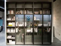 Libreria Tomasella in laccato opaco a prezzo Outlet: scopri Atlante