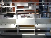 Libreria Atlante bifacciale stile moderna di Tomasella in Offerta Outlet