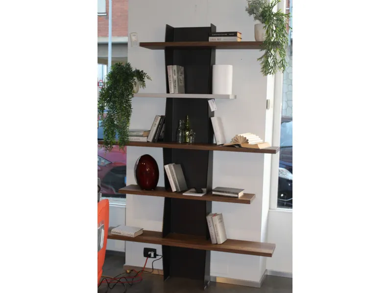 Libreria modello Versus di Tomasella in Offerta Outlet