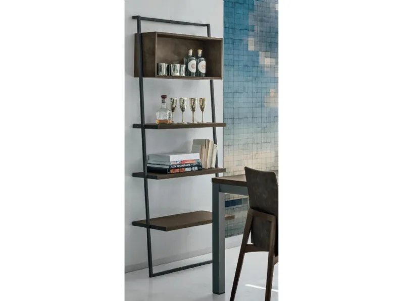 Libreria Tomasella in laminato materico a prezzo scontato: scopri Movida