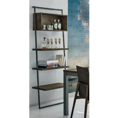 Libreria Tomasella in laminato materico a prezzo scontato: scopri Movida