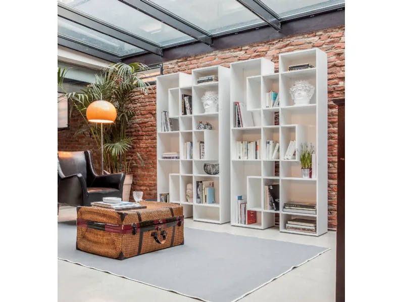 Libreria Abaco stile design di Tonin casa in offerta