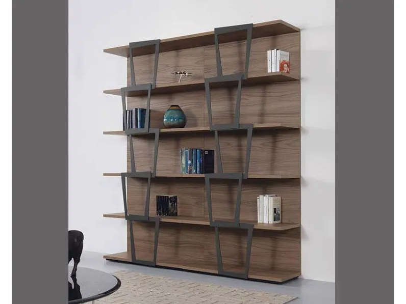 Libreria Trapezio  stile design Trapezio  di Pezzani in offerta