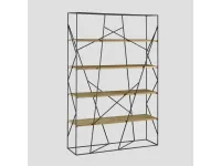 Libreria Two side stile design di Dialma brown in offerta