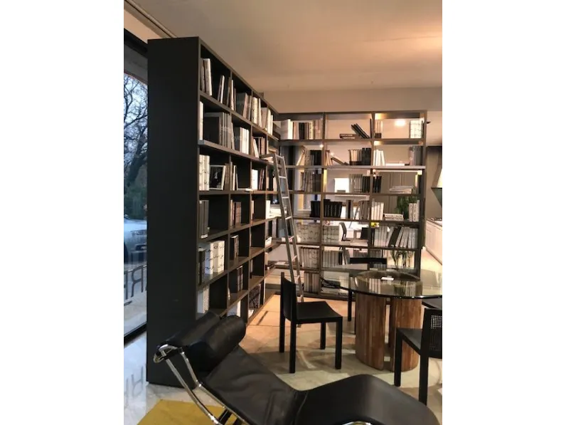 Libreria Wall system Poliform in stile moderno in offerta