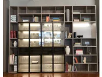 Libreria Link system Zalf in stile design in offerta