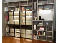 Libreria Link system Zalf in stile design in offerta