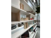 Libreria Zalf in melamminico scontata -55%: scopri Domino