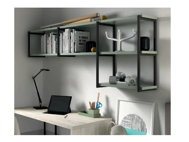 Libreria Lab stile design di Zg mobili scontata del 40%