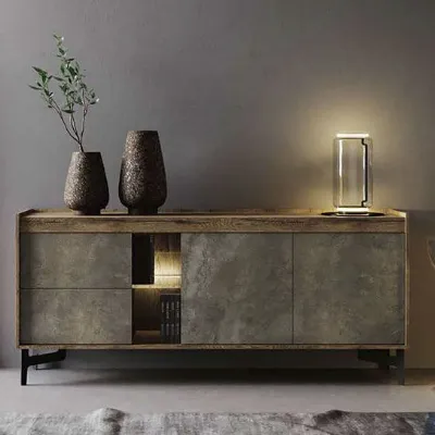 Madia 07 in stile moderno di Artigianale in Offerta Outlet