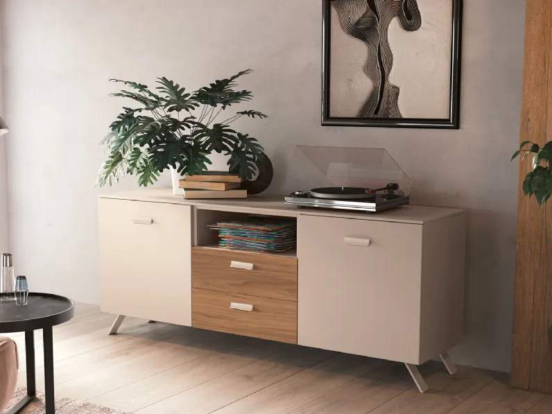 Madia in stile moderno Abaco 13 di Gierre mobili a prezzo Outlet