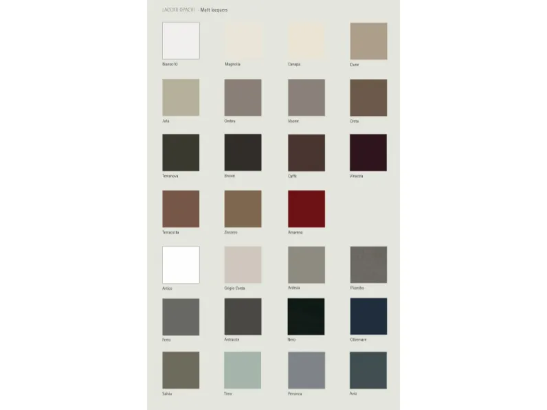 Madia Abaco in stile design di Sangiacomo in Offerta Outlet