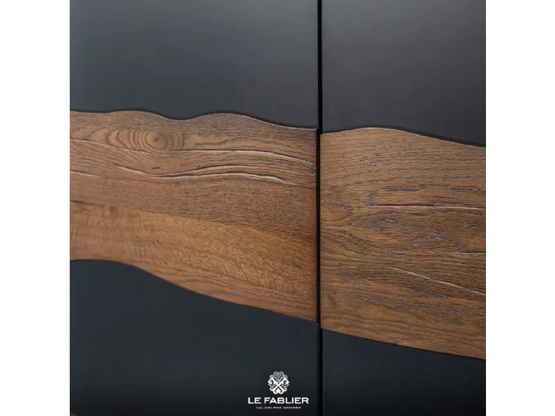 Madia di Le fablier in legno Amburgo a prezzo Outlet