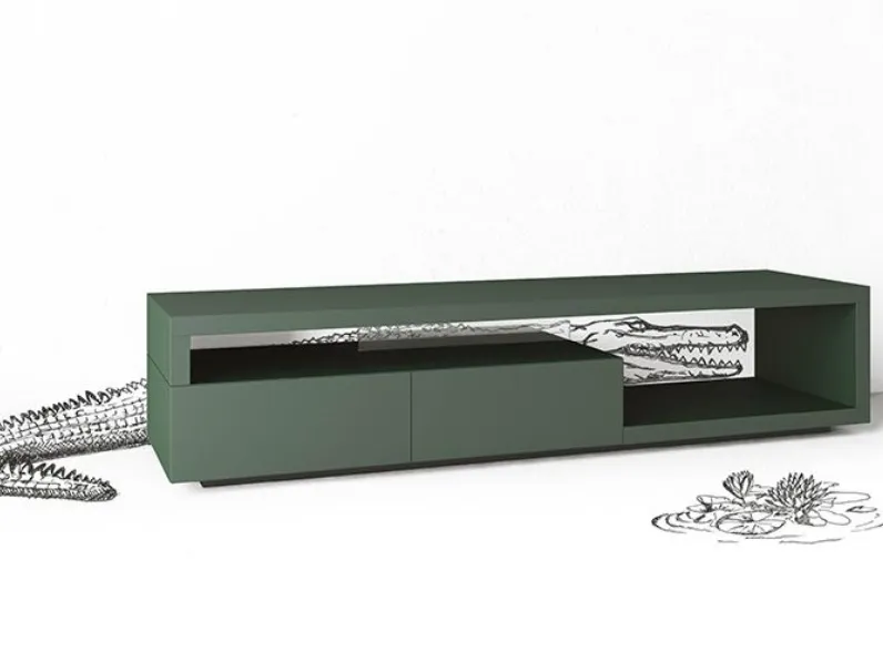 Madia di Minotti in legno Aria a prezzo riservato 