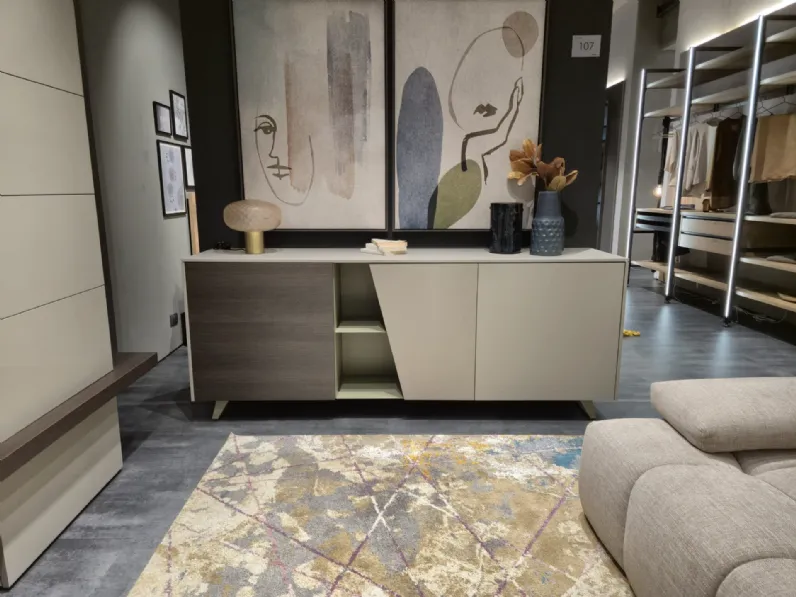 Madia in stile moderno Av 107 madia diagonal di Tomasella a prezzo Outlet