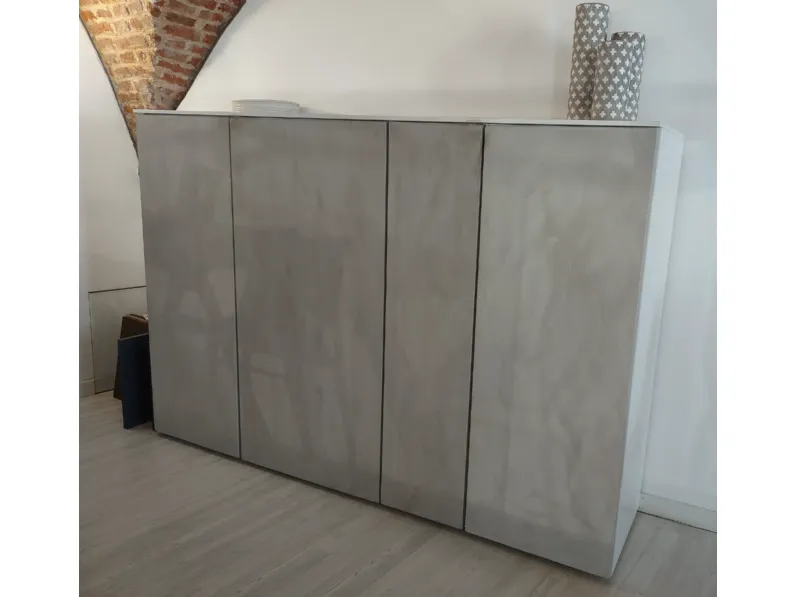 Mobile soggiorno modello Box di Trabattoni a prezzo Outlet