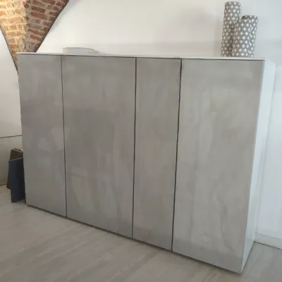 Mobile soggiorno modello Box di Trabattoni a prezzo Outlet