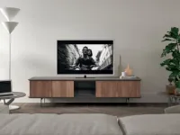 Madia in stile design Brera tv di Ozzio in Offerta Outlet 