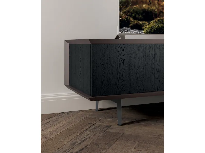 Madia in stile design Brera tv di Ozzio in Offerta Outlet 