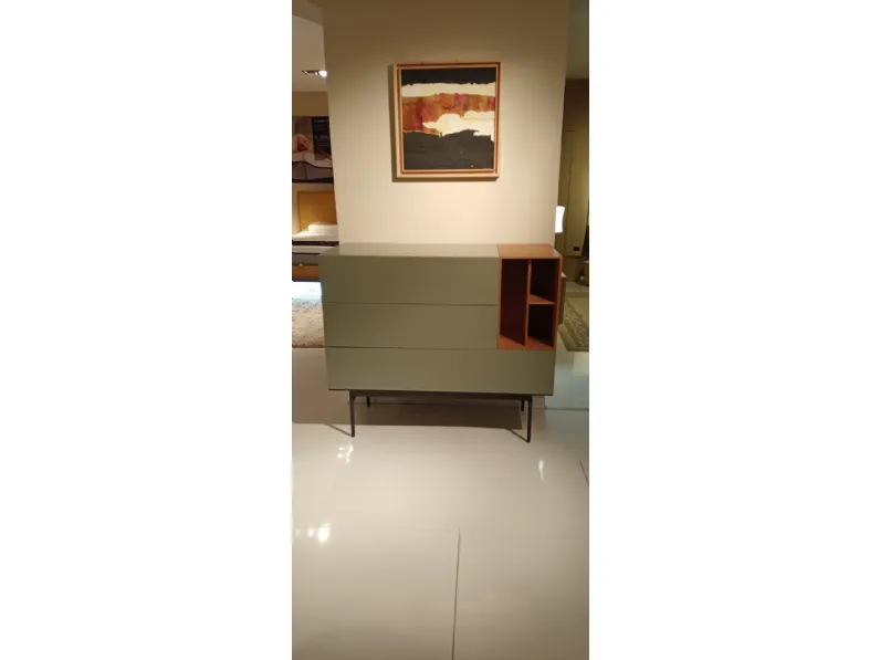 Madia in stile design Brick di Caccaro a prezzo Outlet