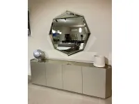 Madia modello Cattelan chelsea titanio 4 ante  di Cattelan italia a PREZZI OUTLET