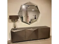 Madia modello Cattelan kayak brushed bronze di Cattelan italia a PREZZI OUTLET