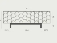 Madia Clia di Miniforms in stile design in Offerta Outlet