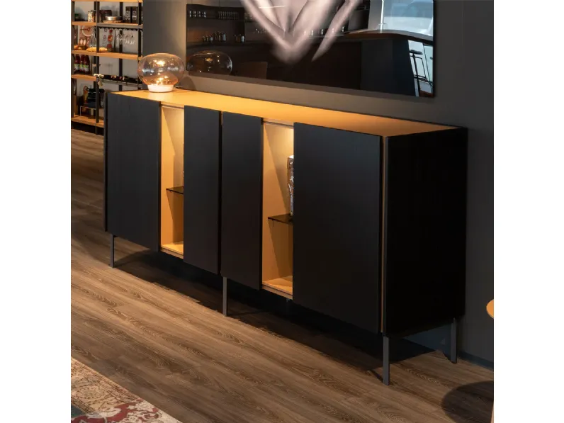 Madia in stile moderno Cleveland outlet di Diotti.com a prezzo scontato