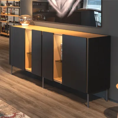 Madia in stile moderno Cleveland outlet di Diotti.com a prezzo scontato