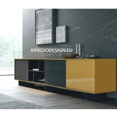 Madia di Dall'agnese in laminato opaco Code a prezzo Outlet