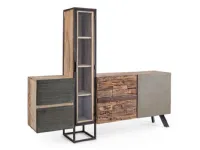 Madia Credenza 2a-2c manchester in stile design di Bizzotto in Offerta Outlet