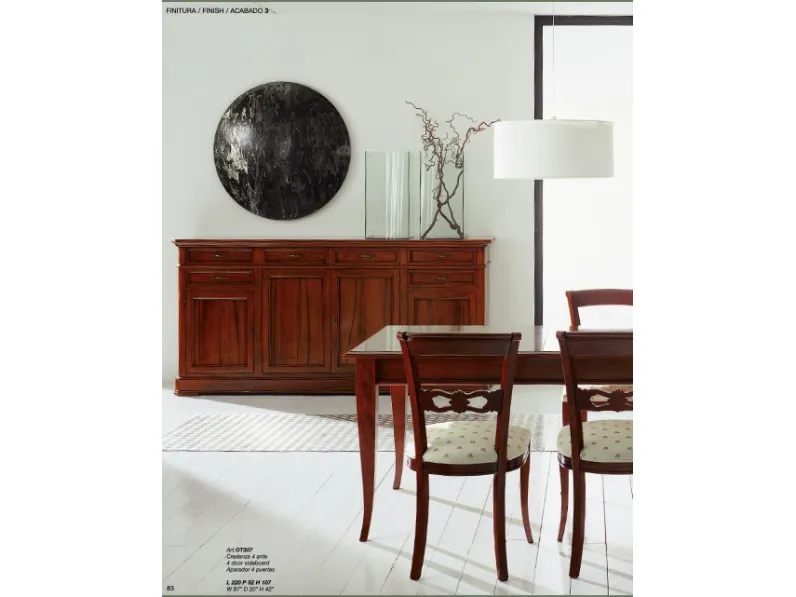 Madia Credenza 4 ante di Parlani a prezzi convenienti