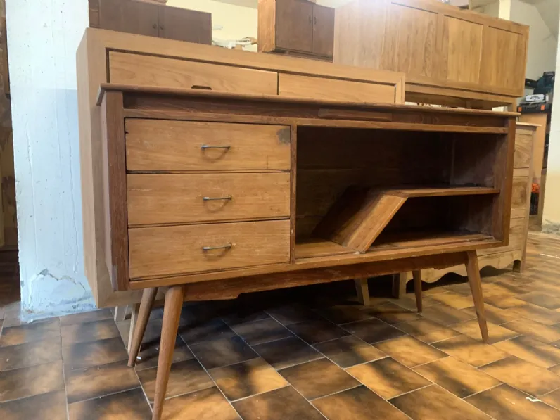 Madia Credenza anni 50′ teak 3css di Outlet etnico a prezzi convenienti