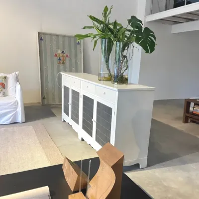 Madia di Cappellini in legno Credenza cappellini mondo a prezzo Outlet