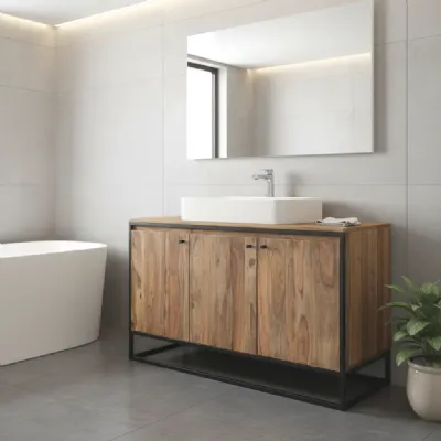 Madia in stile design Credenza etnica 3a nartan di Outlet etnico a prezzo Outlet