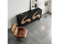 Madia Credenza etnica onde 180 di Outlet etnico a prezzi outlet