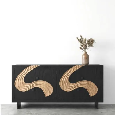 Madia Credenza etnica onde 180 di Outlet etnico a prezzi outlet
