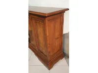 Madia Credenza in noce massello di Artigianale in stile classico in Offerta Outlet