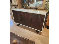 Madia in stile design Credenza legno marmo 2 di Outlet etnico a prezzo scontato